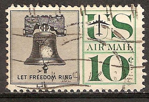 Campana de la Libertad. Correo aéreo. 