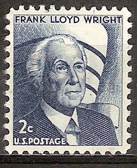 Frank Lloyd Wright (1869-1959).