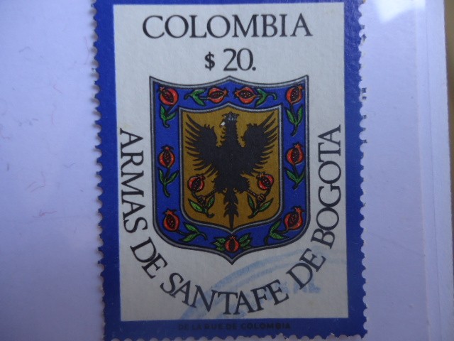 Escudo de Armas de Santa Fé de Bogotá. 