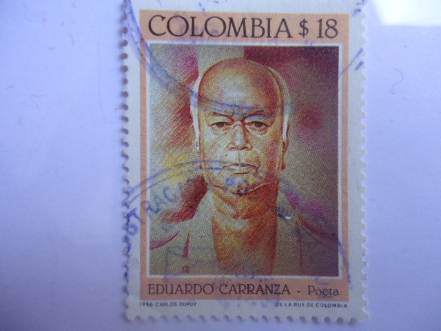 Eduardo Carranza Fernández (1913-1985) - Poeta colombiano.