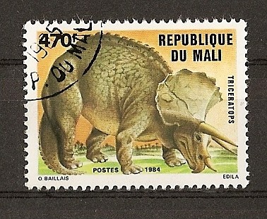 Animales Prehistoricos / Triceratops.
