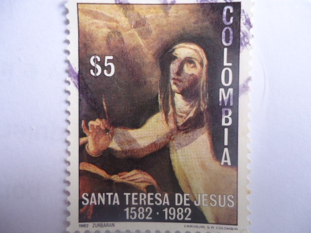 Santa Teresa de Jesús - 1582-1982 - 4°Centenario de su muerte.