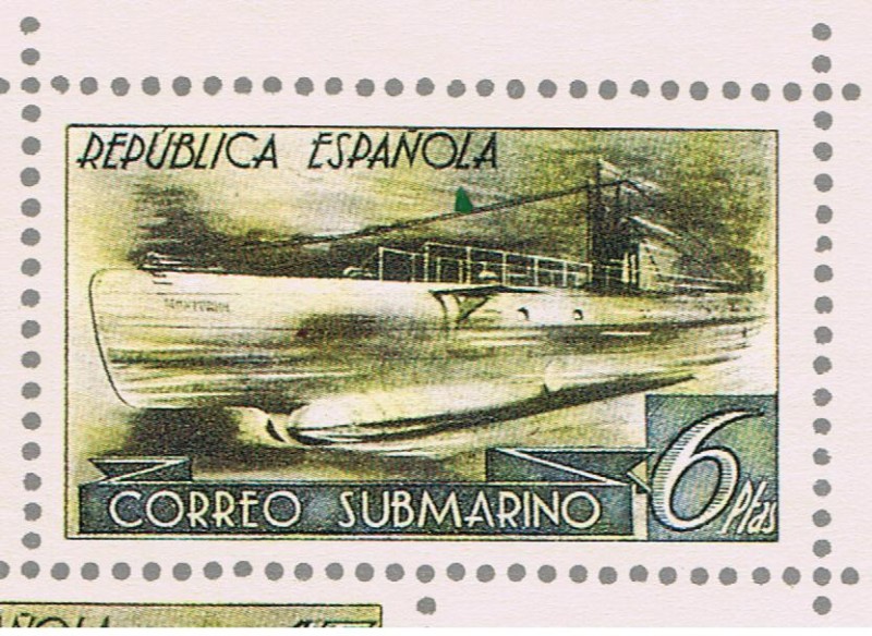 Edifil  781  Correo Submarino.  