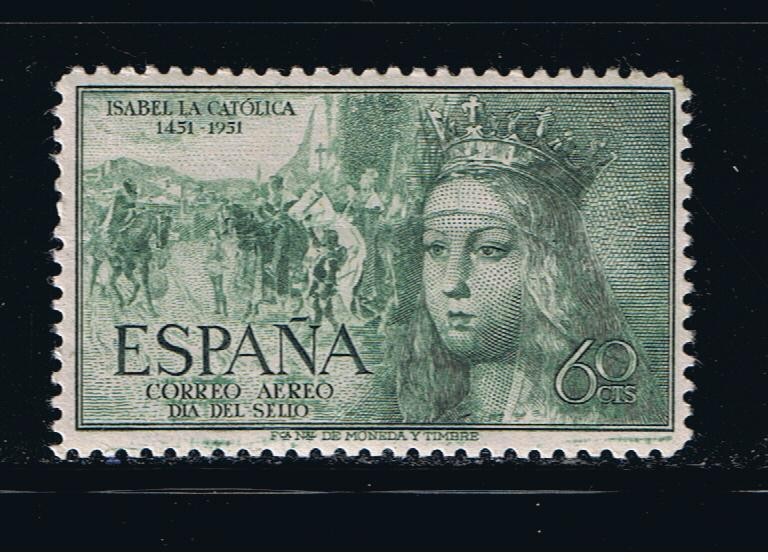Edifil  1097  V Centenario del nacimiento de Isabel la Católica. Día del sello.  