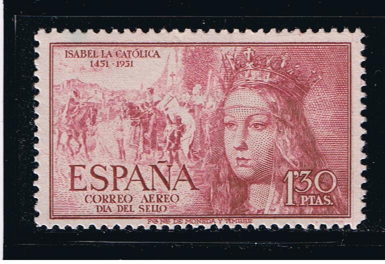 Edifil  1099  V Centenario del nacimiento de Isabel la Católica. Día del sello.  
