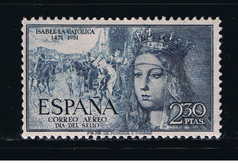 Edifil  1101  V Centenario del nacimiento de Isabel la Católica. Día del sello.  