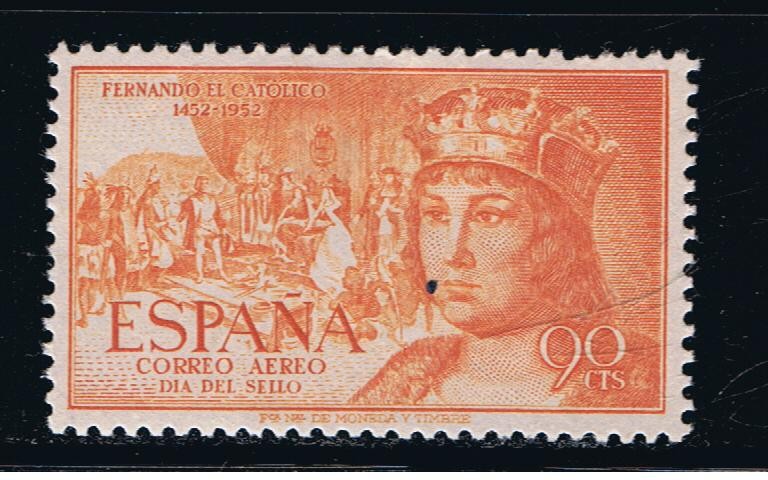 Edifil  1112  V Cente. del nacimiento de Fernando el Católico.  Día del sello.  