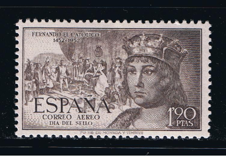 Edifil  1114  V Cente. del nacimiento de Fernando el Católico.  Día del sello.  