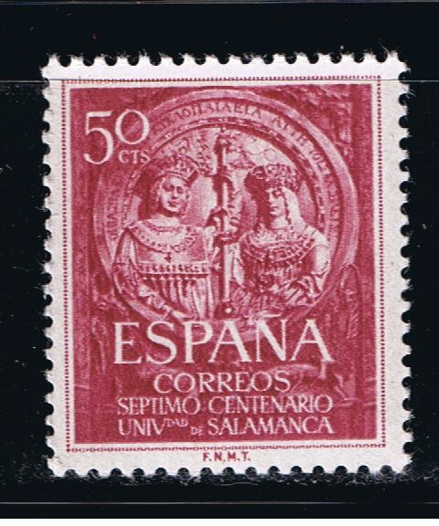 Edifil  1126  VII cente. de la Universidad de Salamanca. Día del Sello.  