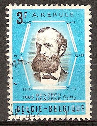 Centenario de la Fórmula benceno profesor August Kekulé.