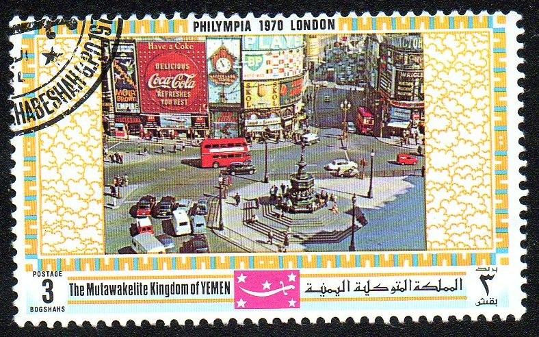 Exposición mundial de filatelia Londres 1970