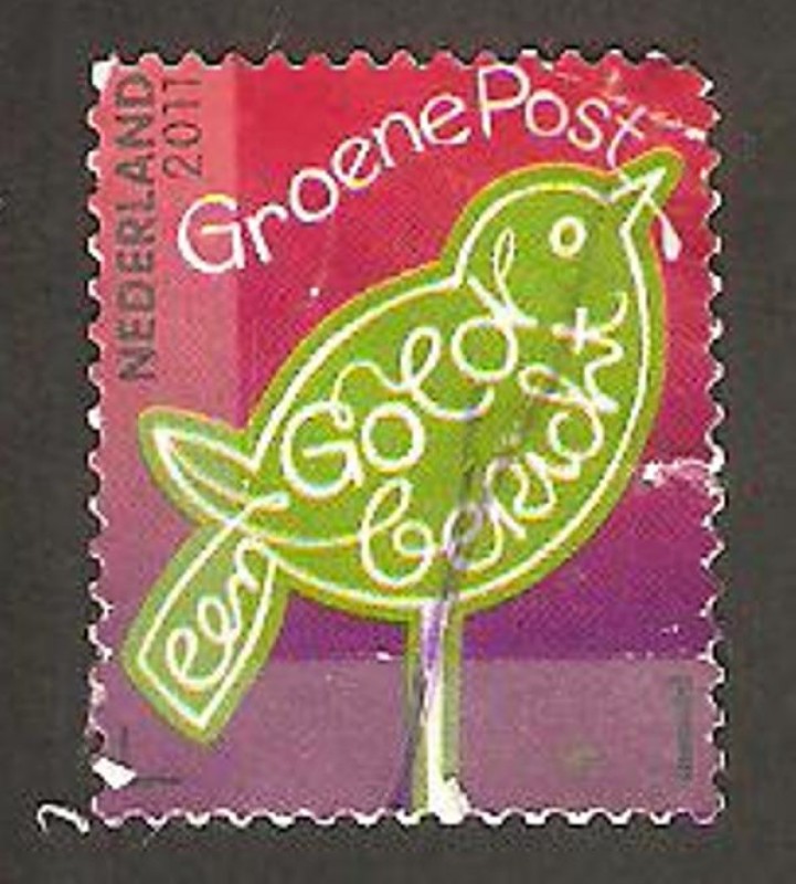 2823 - Pájaro, el correo verde trae buenas noticias
