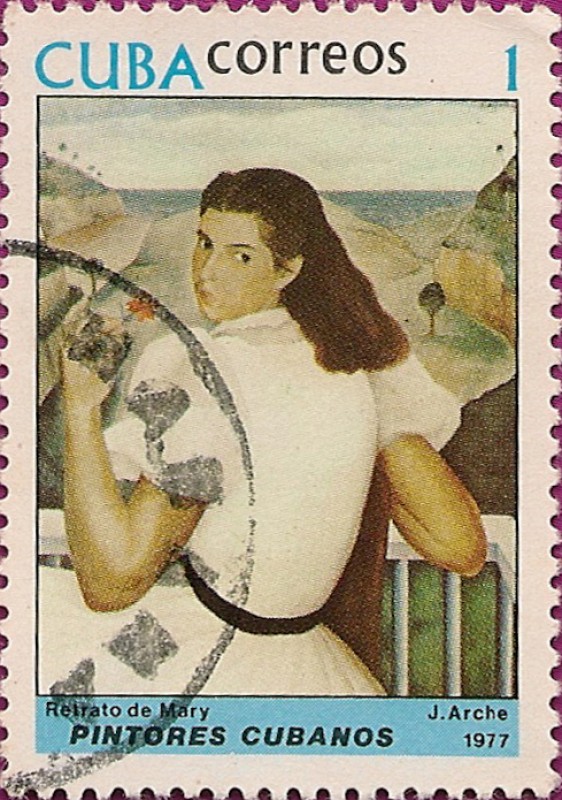 Pintores Cubanos. Retrato de Mary.