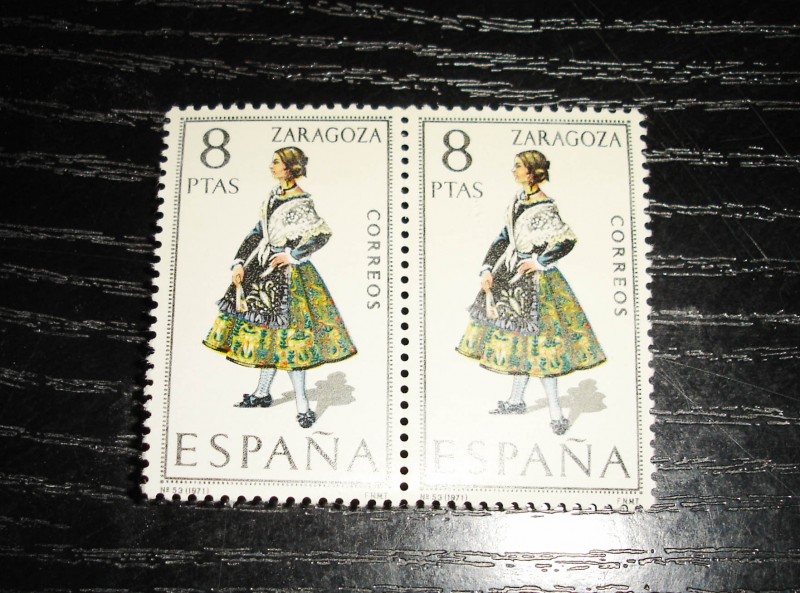 Trajes regionales españa -Zaragoza -1970