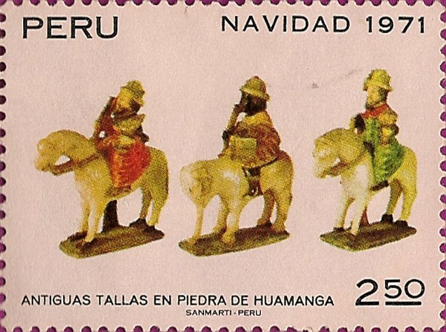 Navidad 1971. Los Tres Reyes Magos.