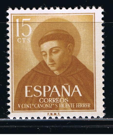 Edifil  1183  V Cente. de la canonización de San Vicente Ferrer.  