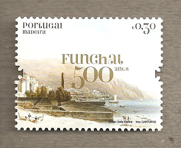 500 Aniv fundación de Funchal en Madeira