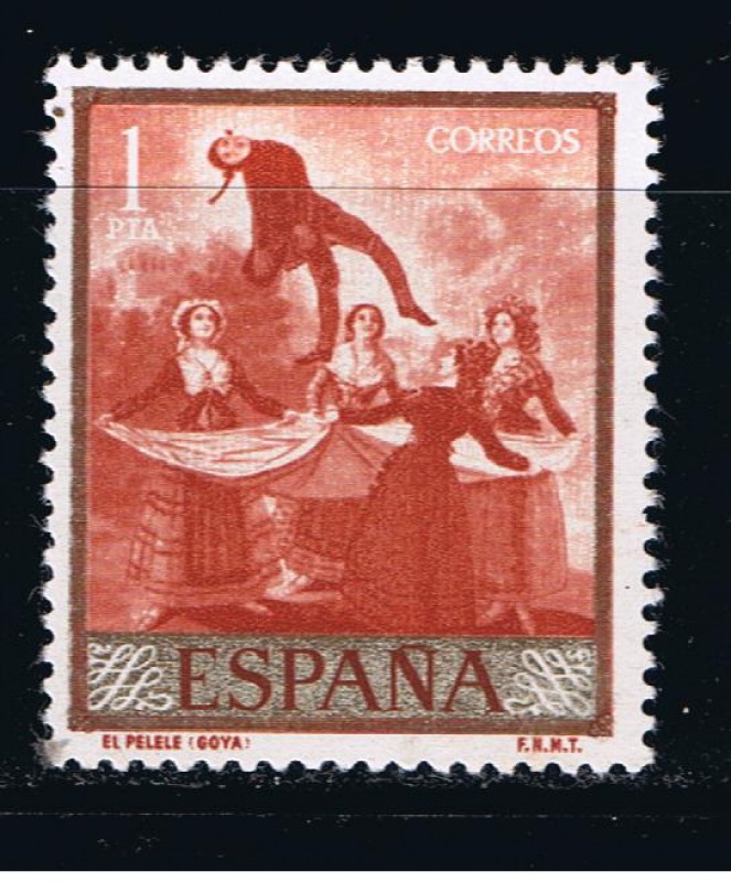 Edifil  1216  Goya.  Día del Sello.  