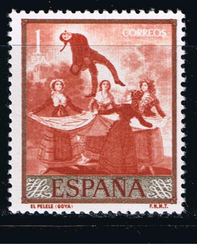 Edifil  1216  Goya.  Día del Sello.  
