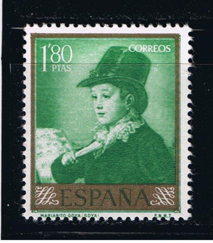Edifil  1217  Goya.  Día del Sello.  