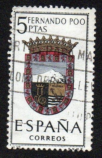 Escudos de las provincias españolas - Fernando Poo