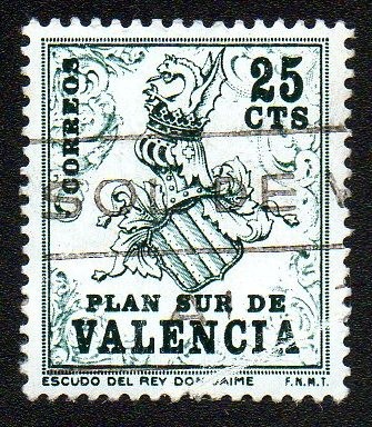 Plan Sur de Valencia-Escudo del Rey Don Jaime