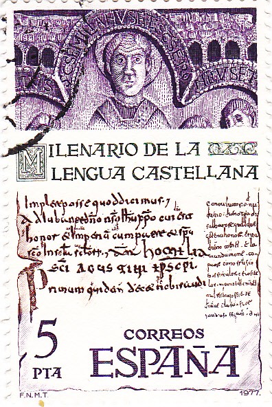 Milenario de la lengua castellana    (E)