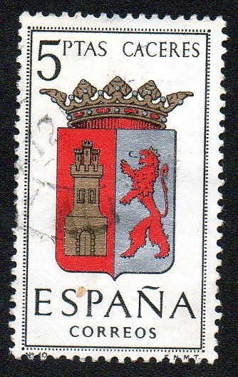Escudos de las provincias españolas - Cáceres
