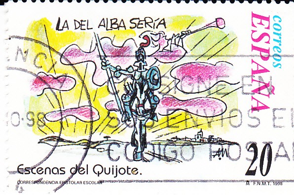 Escenas del Quijote-  LA DEL ALBA SERÍA   (E)