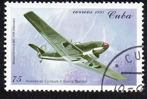 Aviones de combate II Guerra Mundial - Messerschmitt ME-109 (Alemán)