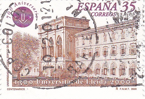 700 Aniv. Universitat de Lleida 1300-2000    (F)