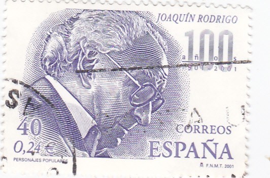Personajes Populares- Joaquín Rodrigo    (F)