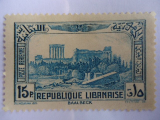 El Templo de Baalbeck - Republique Libanaise