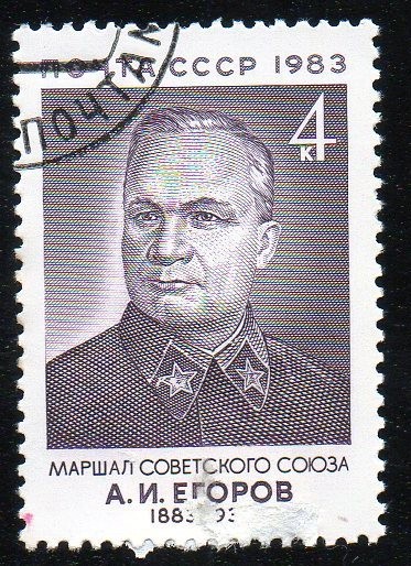 Centenario del nacimiento de A. I. Egorov