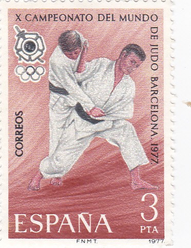 X Campeonato del muno de Judo Barcelona 1977    (F)
