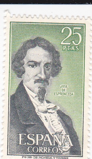 Jose de Espronceda- escritor      (F)