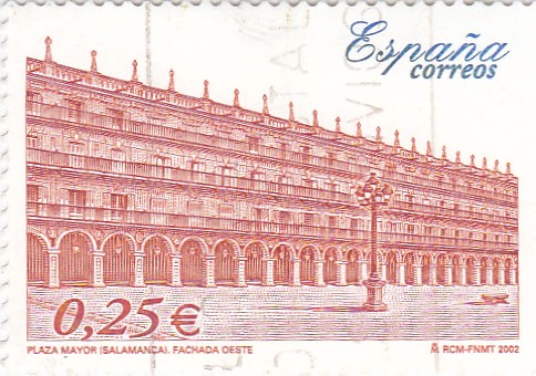Plaza Mayor de Salamanca  fachada oeste    (F)