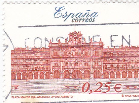 Plaza Mayor de Salamanca  Ayuntamiento    (F)