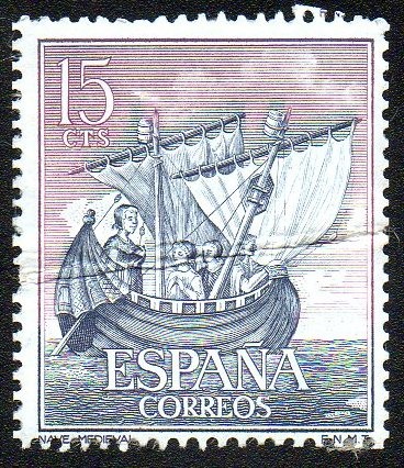 Homenaje a la marina española - Nave medieval