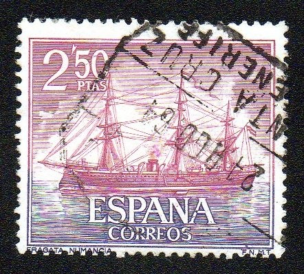 Homenaje a la marina española - Fragata Numancia 