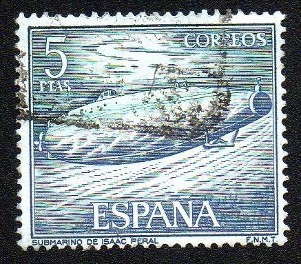 Homenaje a la marina española - Submarino de Isaac Peral