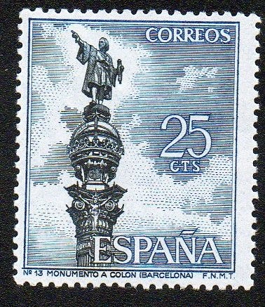 Paisajes y monumentos - Monumento a Colón (Barcelona)