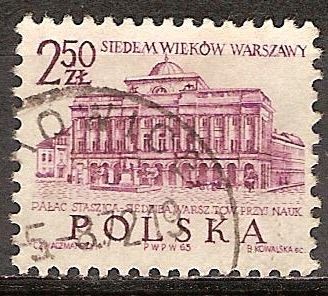700a Aniv de Varsovia. Staszic Palace
