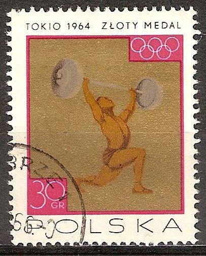Juegos Olímpicos de Tokio. Los ganadores polacos medalla.