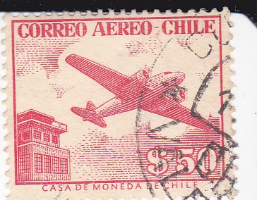 Avión y edificio