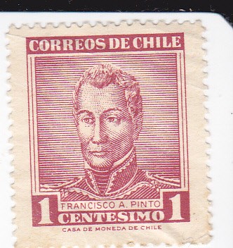 Francisco A.Pinto-Presidente de Chile