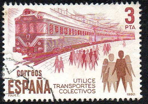 Utilice transportes colectivos