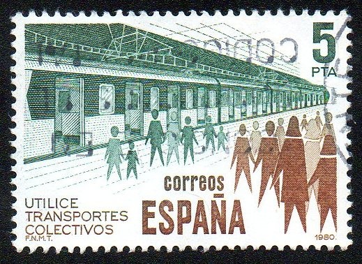 Utilice transportes colectivos