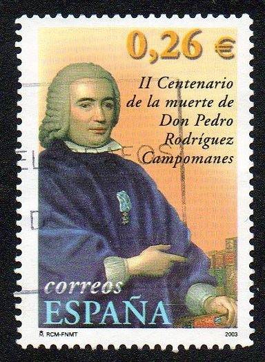 II Centenario de la muerte de D. Pedro Rodríguez Campomanes