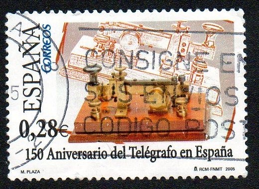 150 Aniversario del telégrafo en España